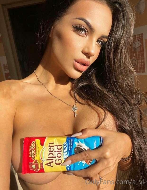 Who is sweeter I am or chocolate? 😏💦