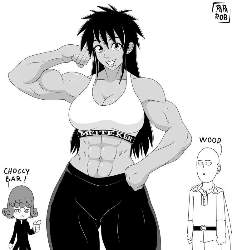 Patreon request : Suiko from One Punch Man but with long hair.