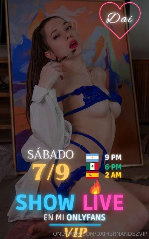 BEBE, YA TENEMOS FECHA DE MI PRÓXIMO ***SHOW EN VIVO***🥵❤️‍🔥..