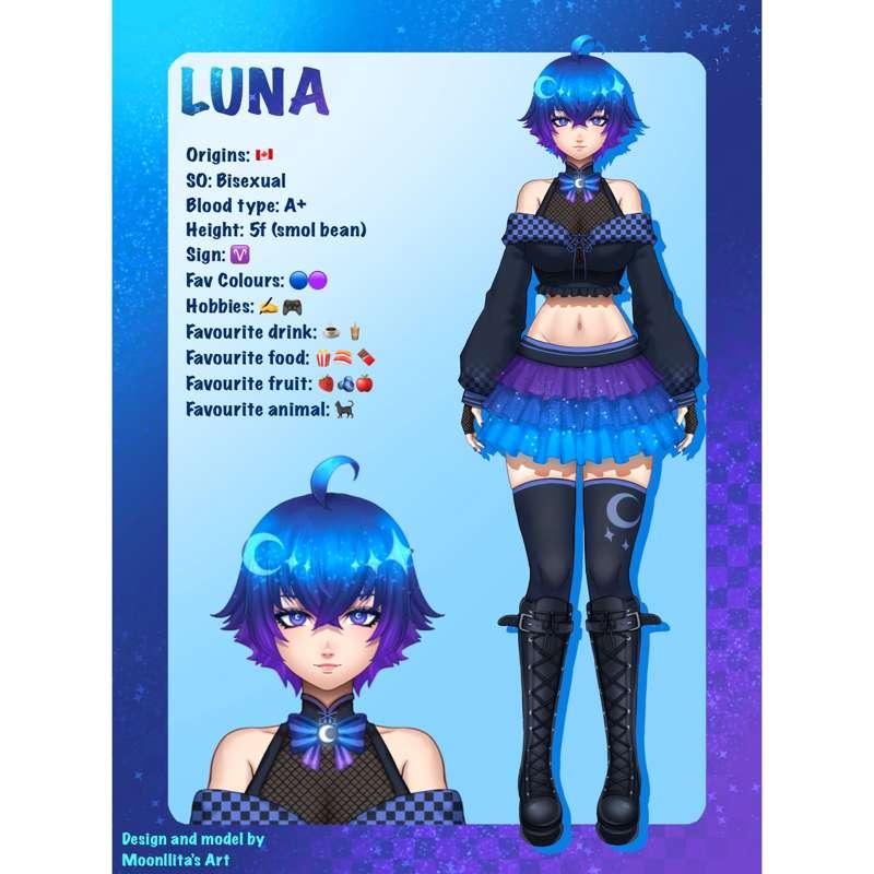 Timelapse Vtuber model