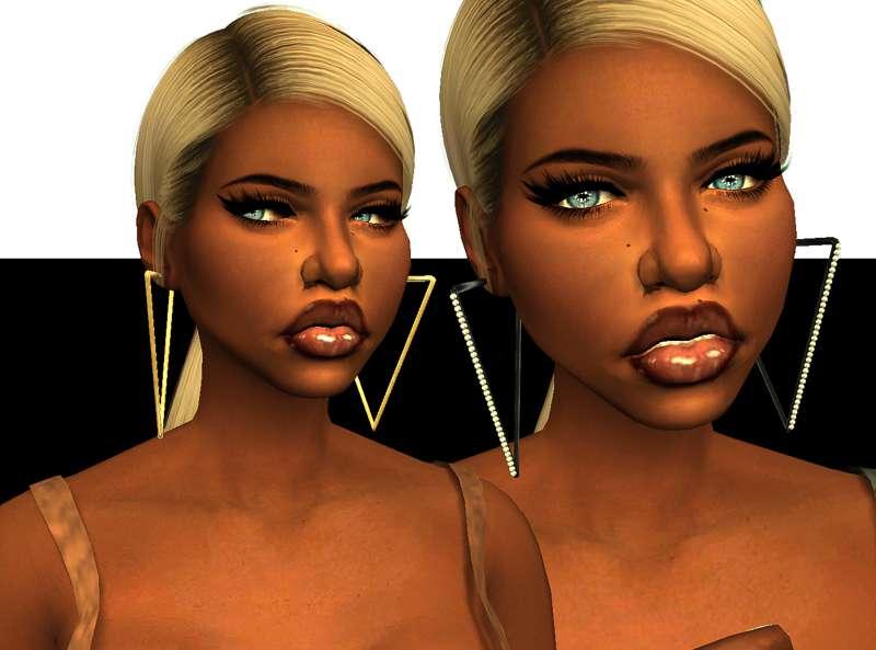 Triangle Earrings