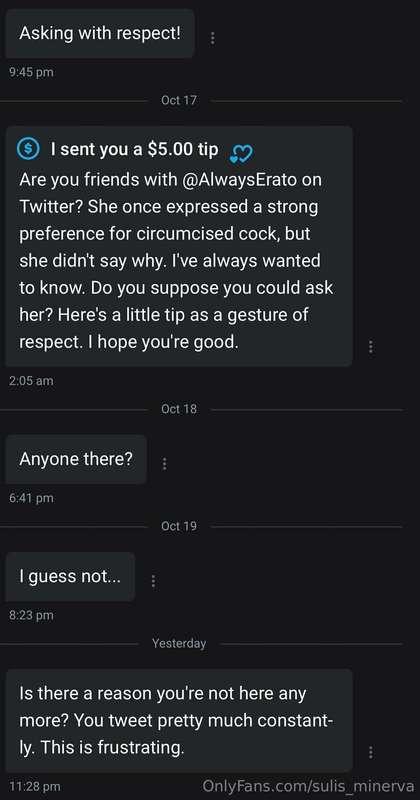 This is how you earn a block on here. Entitled prick. 

It s..