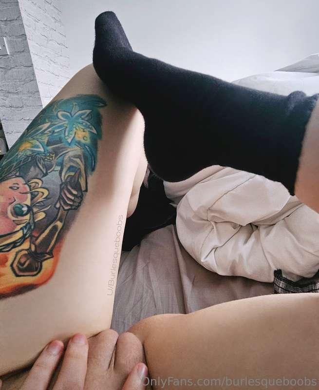 Ever get so horny you forget to take your socks off in bed? ..