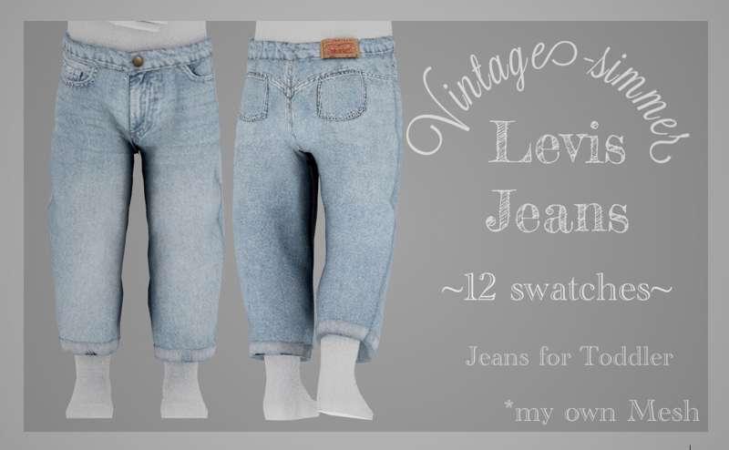 ˗ˏˋLevis Jeans Toddler ˎˊ˗ Public realase: July 1