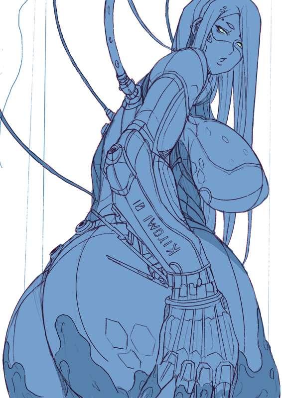 BBDs Cyberpunk : Sex Doll Kiyomi [Sketch] 