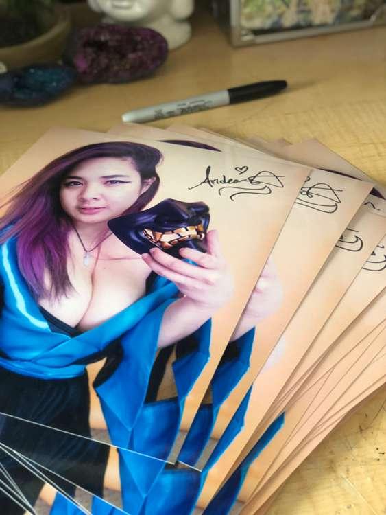 Signing your prints!