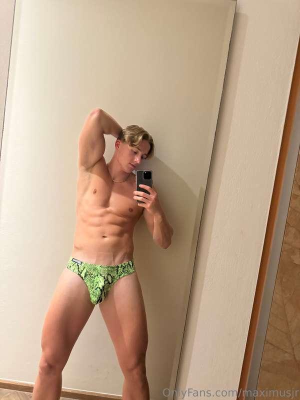 What do you think of the green ones? 🥵