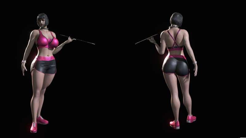 Workout Outfit For Dimitrescu