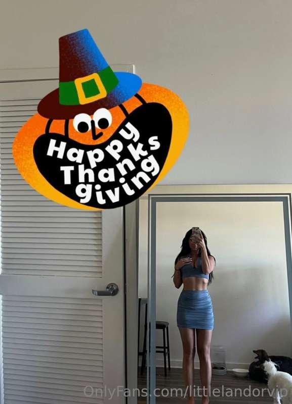 hope everyone has a Happy Thanksgiving!