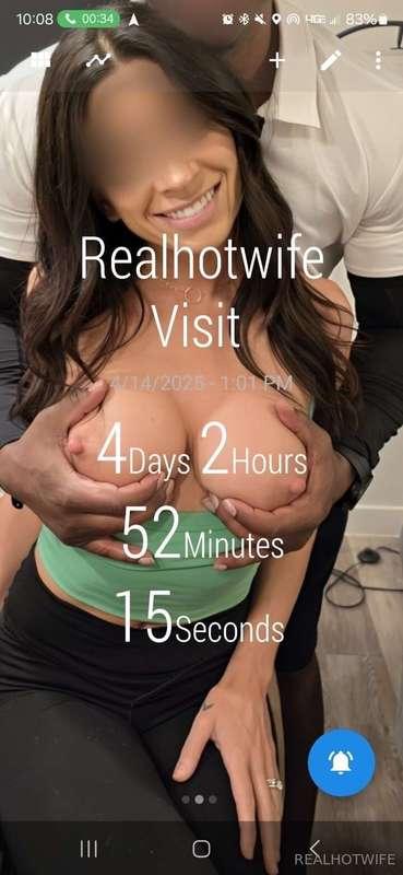 The countdown before I’m getting stuffed by this sexy man an..