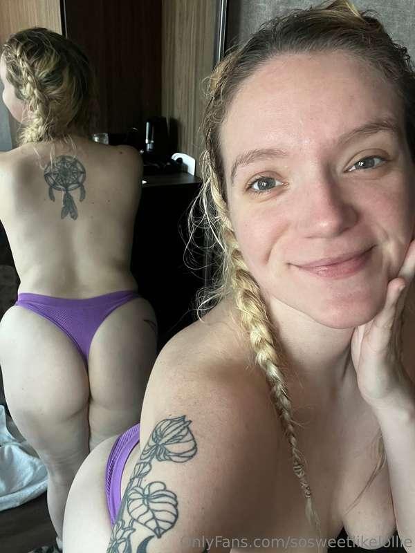 The only pro about me getting a little chunky is my ass look..