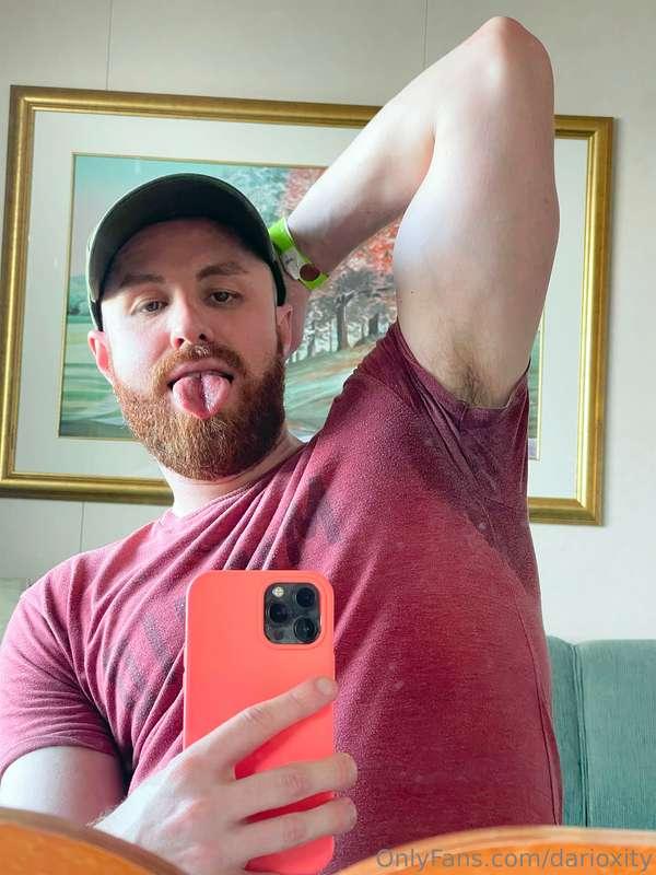 Just a little bit of sweat 💦