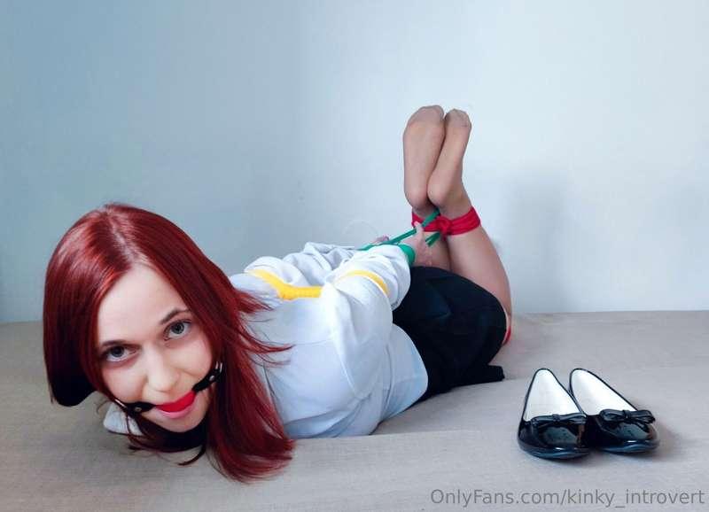 Nude tights are the perfect choice for a school uniform bond..