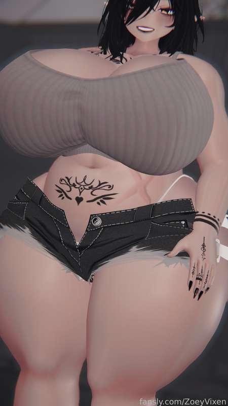 Some more chubby tum for you loves~

[ #fyp #anime #virtual #waifu #lewdtuber #thicc #bigtits #curvy #milf #chubby ]