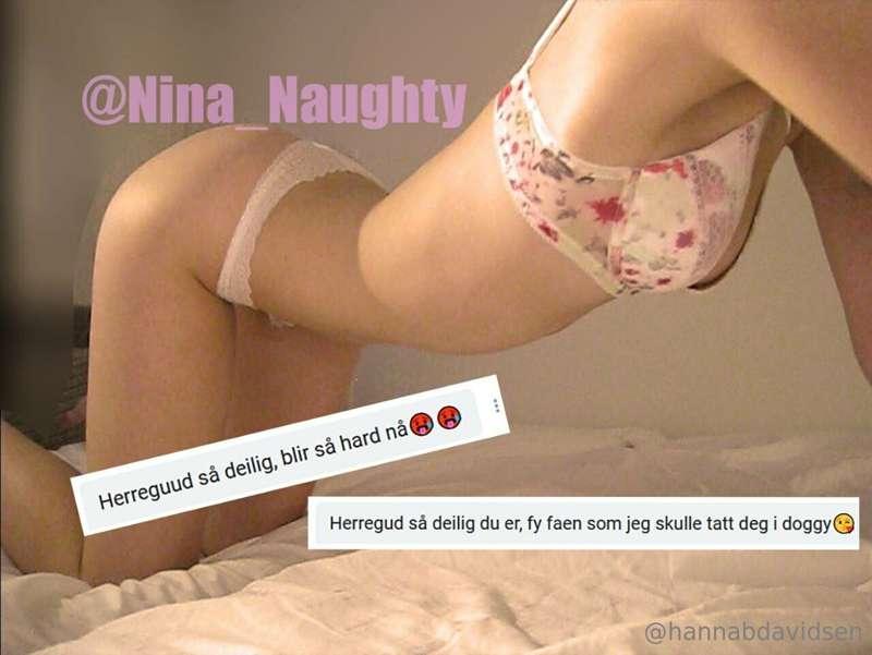 Har du møtt min sexy venninne, Nina? 😍 @nina_naughty_free 
H..