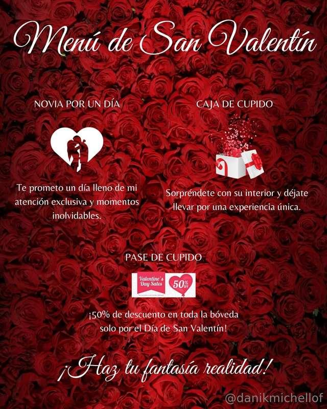 💘 ¡San Valentín está aquí y quiero que lo vivas a mi manera!..