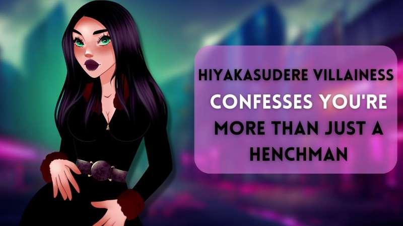 ASMR Roleplay | Hiyakasudere Villainess Confesses You're More Than Just A Henchman [F4M] [Co-Workers to lovers] [Oddly Wholesome] [Kissing]