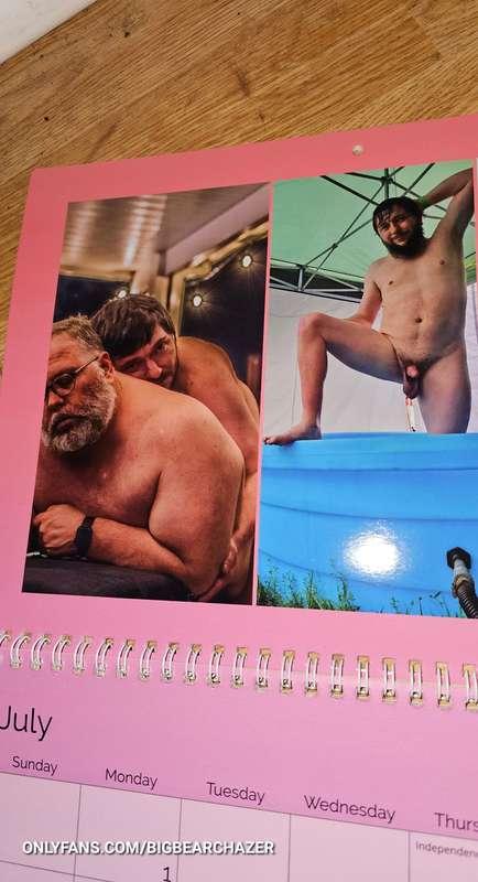 Guess who made July in this 2024 calendar! 😍 @BigBearChazer ..