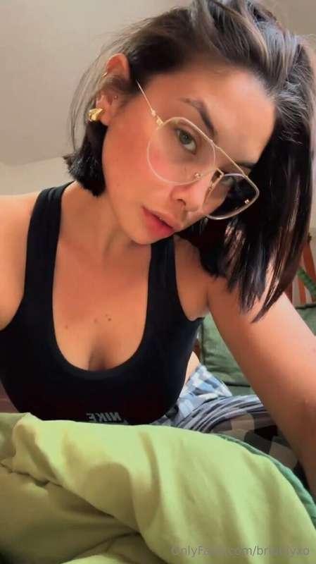 Do I still look cute in glasses babe?? 😈❤️‍🔥