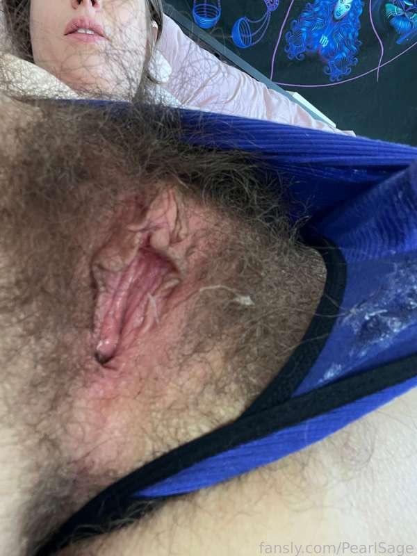 Look how creamy my pussy gets after I cum! 