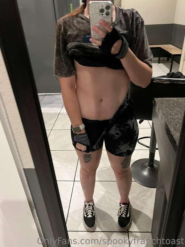 After gym pics!