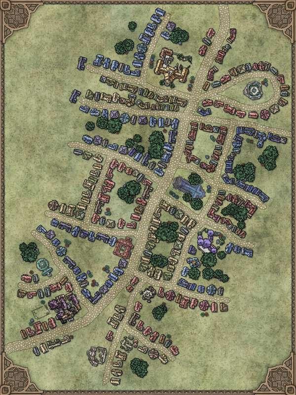 Watercolor City