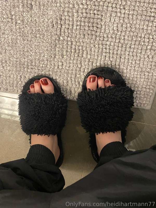 Fresh pedi. I chose this red after being inspired by the new..