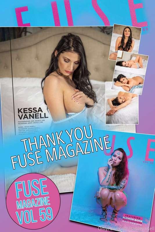 ✨Check out FUSE magazine Vol. 59✨ Download it for free from ..