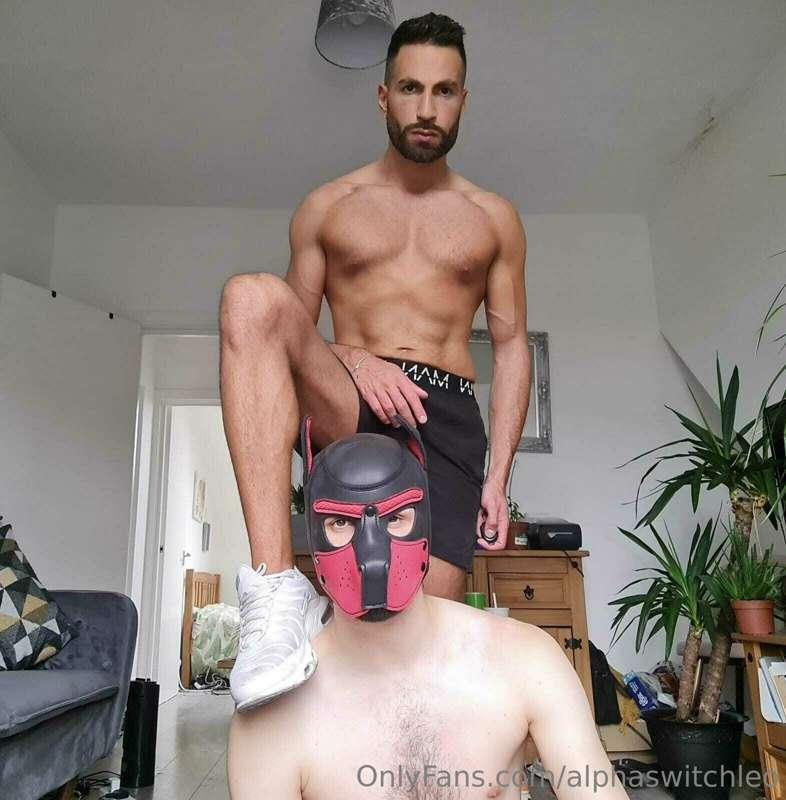 So @brutalmaster  turned me into his weak little puppy 😈