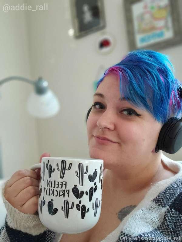 When your favorite babe forgets that she made tea because sh..