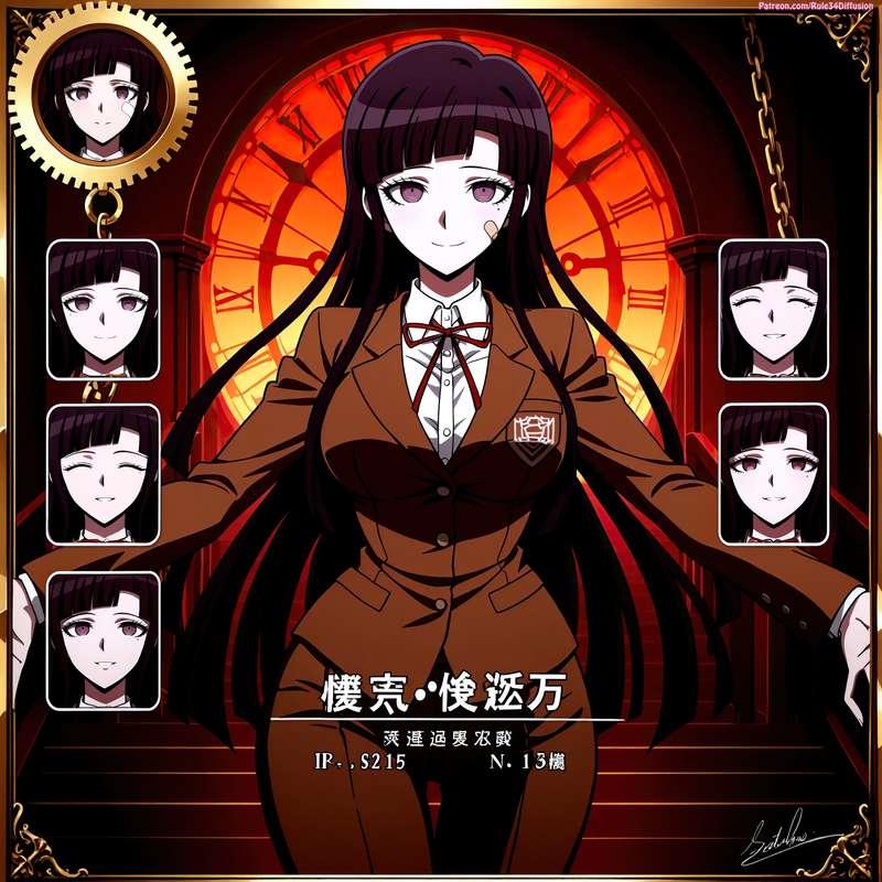 Mikan Tsumiki of Danganronpa Sexy Poses [Gen 2.5]