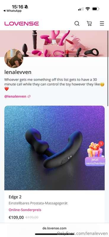 https://lovense.com/wish-list/5y5aWhoever gets me this toy, ..