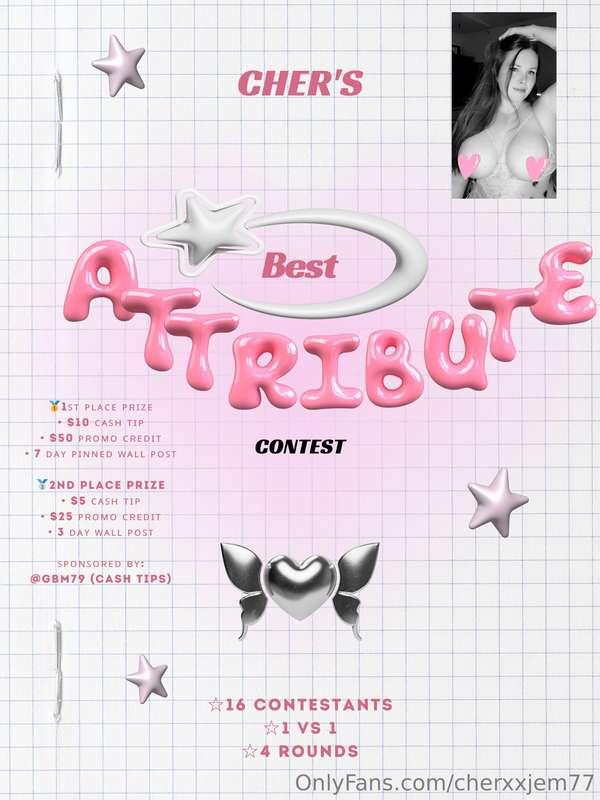 Best Attribute Contest ➡️Free Entry w/ 15 likes⬅️ Send a 📸 o..