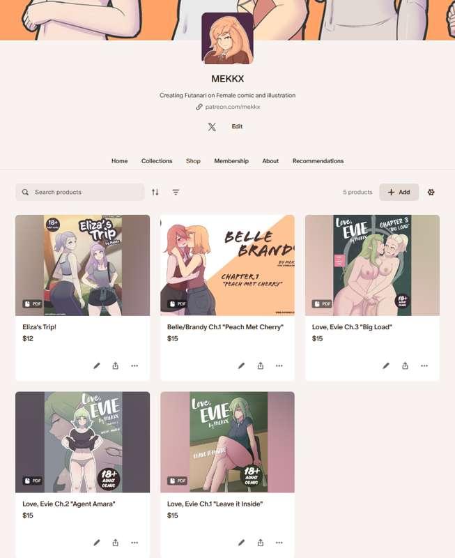 Patreon Shop is now open!