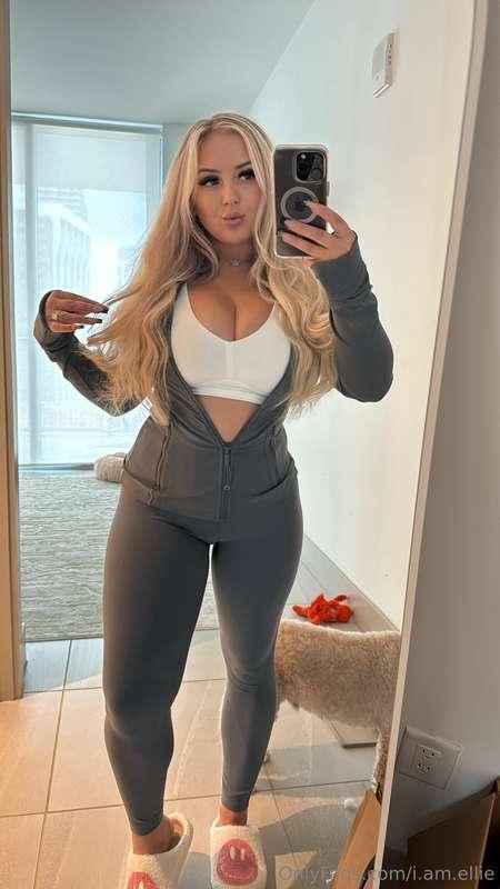 Working out in the gym right now… then working out with you ..