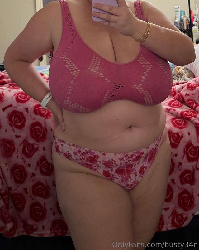 Pink flower thong for sale today 🌸 USA only