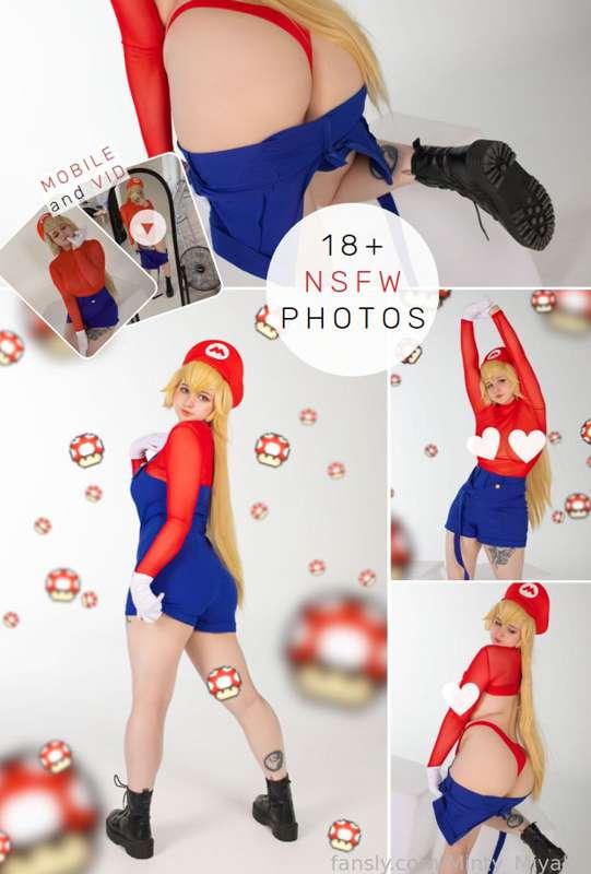 When I posted Peach dressed as Mario on social media, a lot of people didn't like it. Therefore, you will find many photos without this clothing in the set 💪
These photos are much more effective than Super Mushroom be careful 🥵🥵🥵

🍄 109 pic and topless 1vid
🍄 20+ topless photos
🍄 booty peach in every sense of the word
🍄 transparent nylon tank top, you love it too, right?!


#fyp #thick #bigboobs #curvy #babyface #thighs #hips #tattooed  #cosplay #mario #Peach