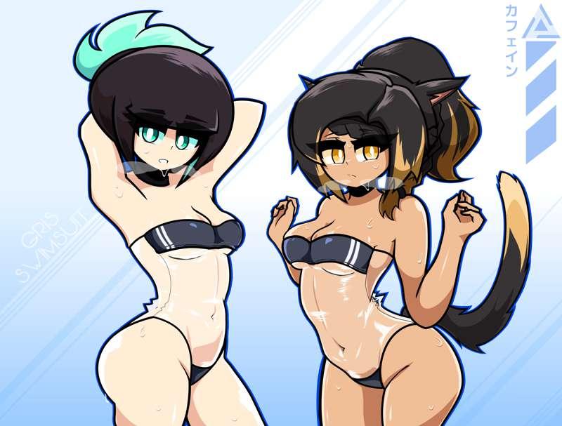 Priscilla & Piper wear the GrisSwimsuit