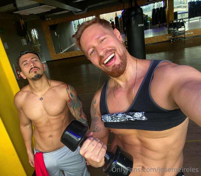 training with this daddy  @neomaxlive  @josemeireles  🐺🐺