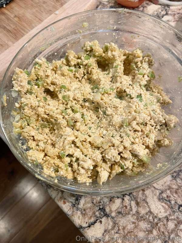 Vegan Egg Salad & Plant-based Mayo. Enjoy!