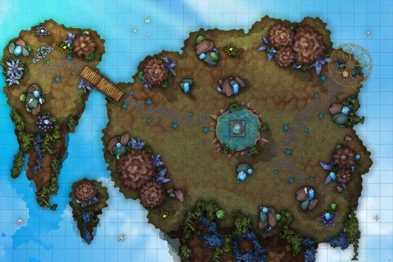 Sky Island (floating island…. Skyland?!)