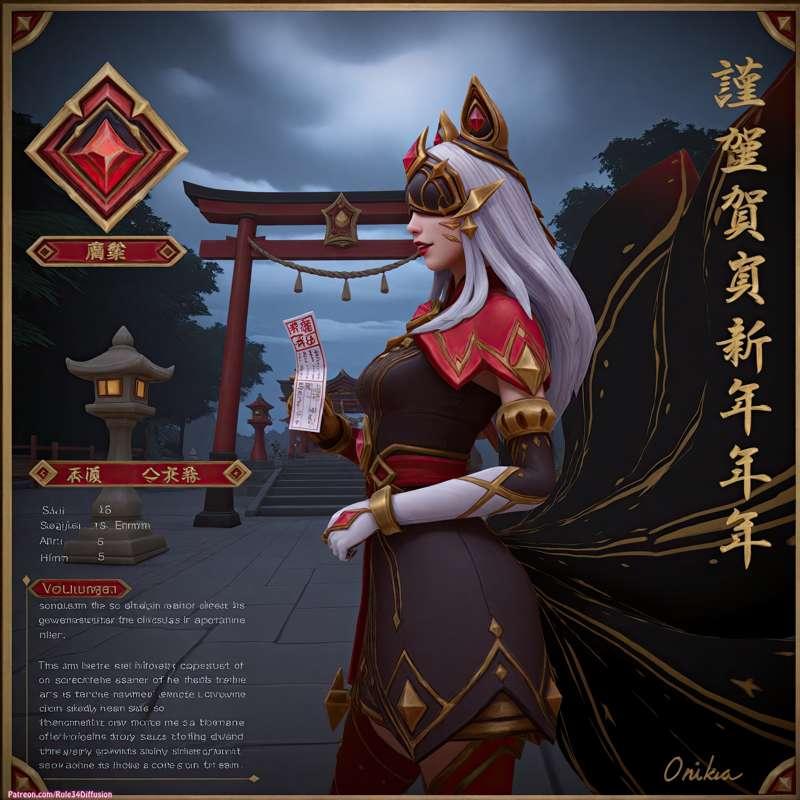 Arcane Ahri of League of Legends Sexy Poses [Gen 2.5]