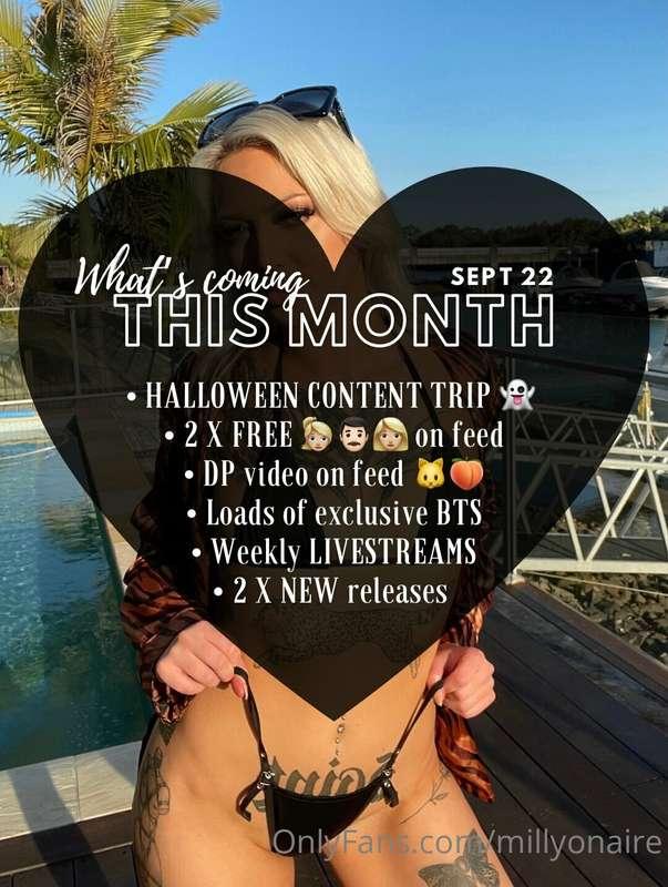 DON’T MISS ANY OF THIS 🖤🦇👻🔥
