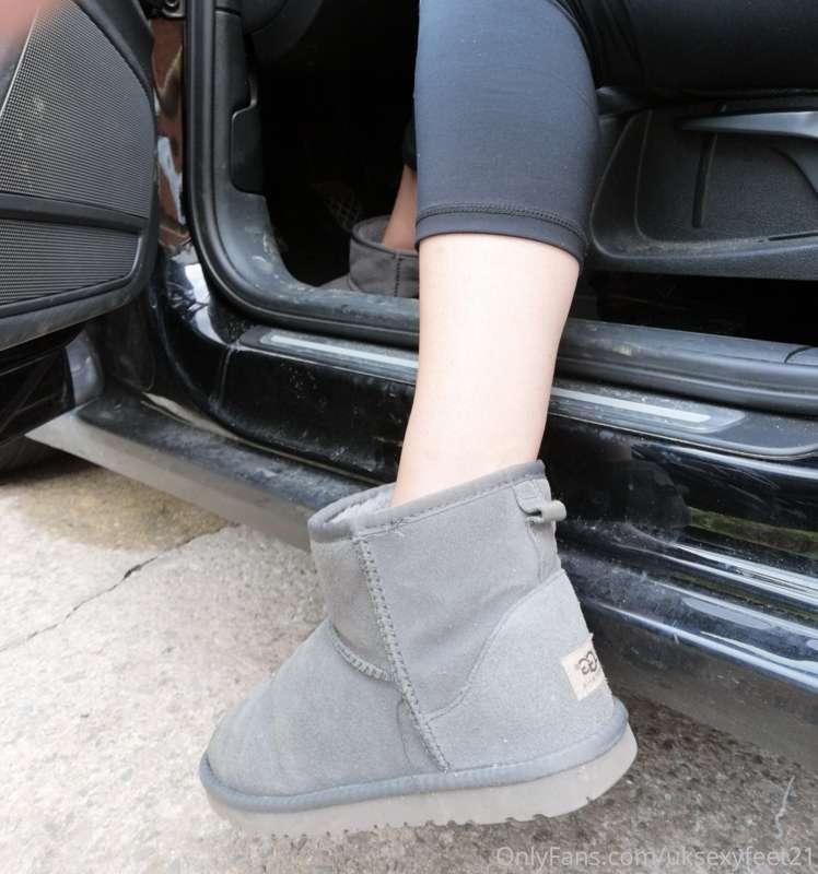 these are so comfy to just slip on... and off, I shop, drive..