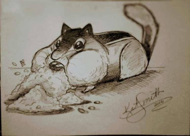 Chipmunk Regurge