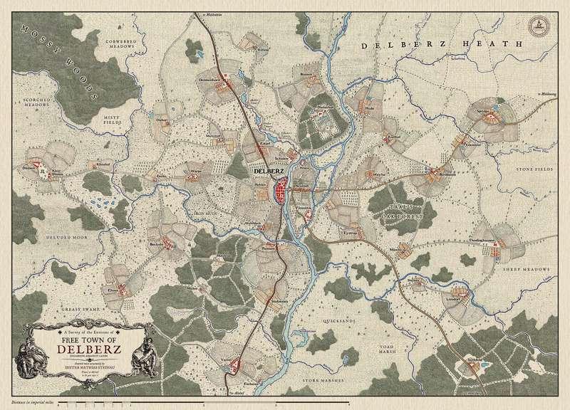 Delberz environs