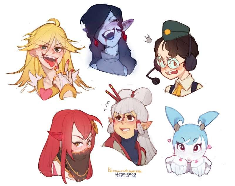 010: Character busts
