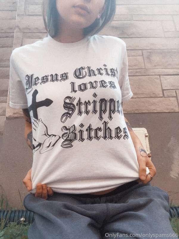 Jesus Christ loves stripper bitches🖤🙏🏼