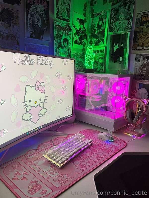 new setup unlocked 😭😭