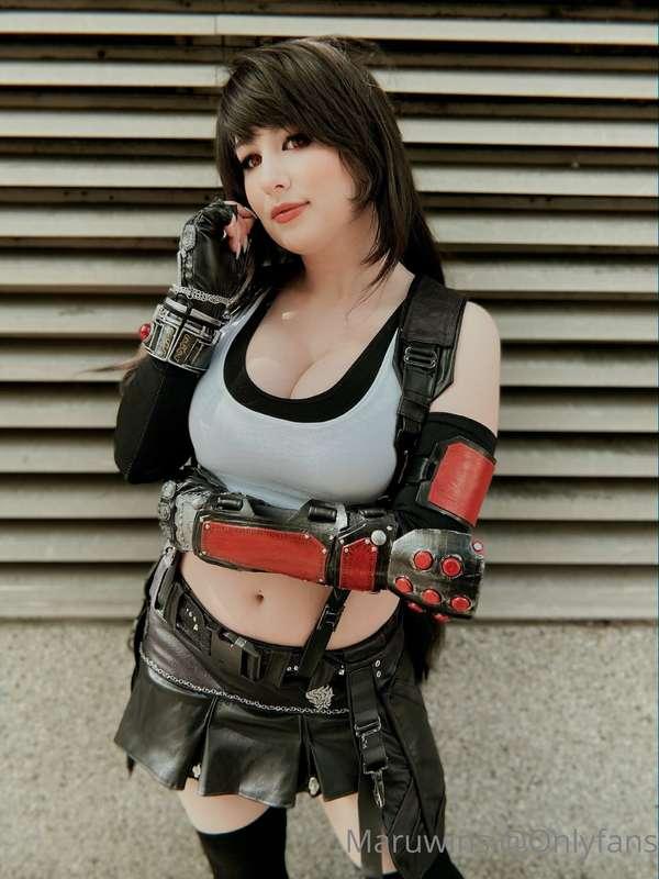 More cosplay! Tifa from today ☺️  Lewds will resume tomorrow..